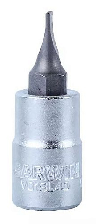 Головка торцевая со вставкой 1/4" SL6,5, 37 мм GARWIN Головка торцевая со вставкой 1/4" SL6,5, 37 мм GARWIN