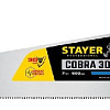 Ножовка по дереву 500 мм, 7TPI STAYER Cobra 3D Ножовка по дереву 500 мм, 7TPI STAYER Cobra 3D