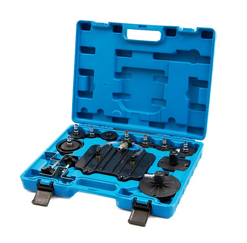 Комплект крышек адаптеров для установки прокачки тормозной системы,13 предметов ROSSVIK ST117 Комплект крышек адаптеров для установки прокачки тормозной системы,13 предметов ROSSVIK ST117