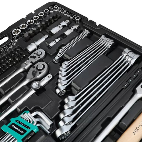 Набор инструмента 148 предм. (1/4", 3/8", 1/2") GARWIN PRO Набор инструмента 148 предм. (1/4", 3/8", 1/2") GARWIN PRO