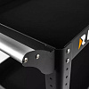 Тележка с тремя открытыми полками серая RUNTEC Performance Тележка с тремя открытыми полками серая RUNTEC Performance
