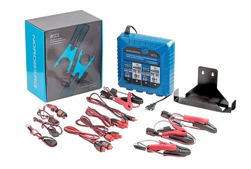 Зарядное устройство автомобильное 6/12 В на 4 аккумулятора NORDBERG WSC5 Зарядное устройство автомобильное 6/12 В на 4 аккумулятора NORDBERG WSC5