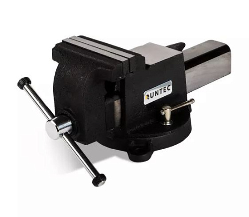 Тиски слесарные 125 мм поворотные RUNTEC Тиски слесарные 125 мм поворотные RUNTEC