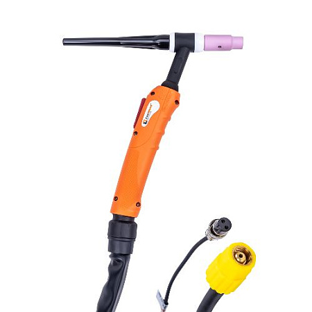 Горелка FoxWeld UnoTIG-26 8м разъем М16, с кнопкой Горелка FoxWeld UnoTIG-26 8м разъем М16, с кнопкой