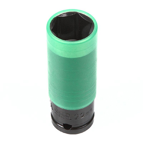 Головка торцевая ударная для литых дисков 1/2" 22 мм 6 гр., особо прочная Licota Головка торцевая ударная для литых дисков 1/2" 22 мм 6 гр., особо прочная Licota