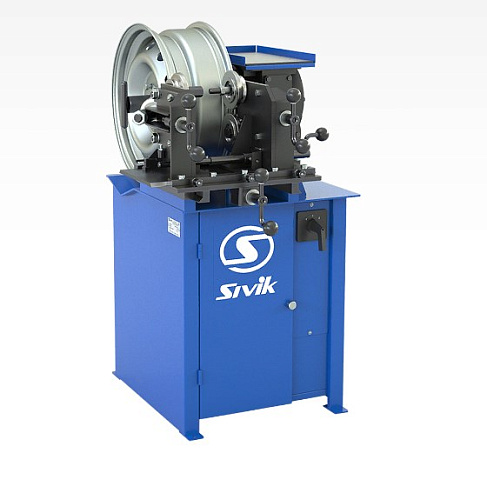 Станок для прокатки штампованных дисков (от 12" до 17"), 380 В SIVIK Станок для прокатки штампованных дисков (от 12" до 17"), 380 В SIVIK