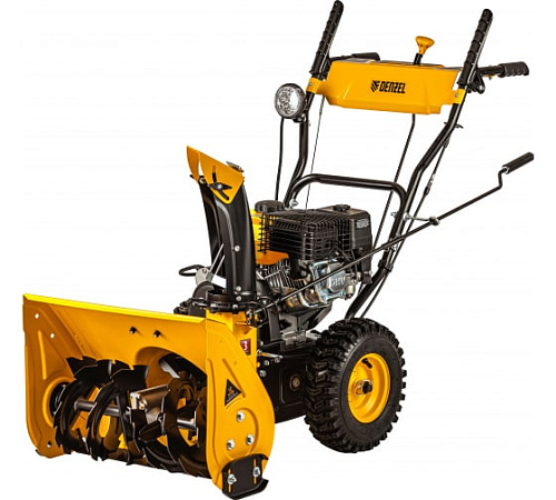 Снегоуборочная машина бензиновая 7 л.с., ш 560 мм, 212 см3, электростартер, фара Denzel SB 560 Снегоуборочная машина бензиновая 7 л.с., ш 560 мм, 212 см3, электростартер, фара Denzel SB 560