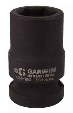 Головка торцевая ударная 1/2" 14 мм, 6 гр. GARWIN Головка торцевая ударная 1/2" 14 мм, 6 гр. GARWIN