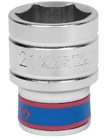 Головка торцевая 1/2" 21 мм, 6 гр., KING TONY 433521M Головка торцевая 1/2" 21 мм, 6 гр., KING TONY 433521M
