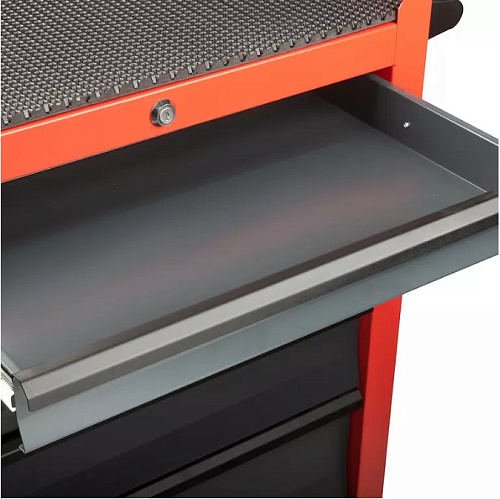 Тележка инструментальная 6 полок, красная RUNTEC Standart Тележка инструментальная 6 полок, красная RUNTEC Standart