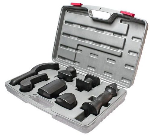 Набор оправок рихтовочных прорезиненных 7 предметов JTC Набор оправок рихтовочных прорезиненных 7 предметов JTC