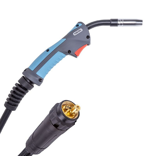 Горелка полуавтоматическая MIG-15 3м 180 А возд/охл Varteg Горелка полуавтоматическая MIG-15 3м 180 А возд/охл Varteg