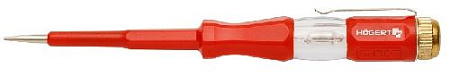 Отвертка индикаторная 100-500 В, 140 мм, SL3 HOEGERT Отвертка индикаторная 100-500 В, 140 мм, SL3 HOEGERT