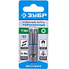 Бита Torx 30 L=50 мм (E 1/4") (2 шт.) ЗУБР ЭКСПЕРТ Бита Torx 30 L=50 мм (E 1/4") (2 шт.) ЗУБР ЭКСПЕРТ