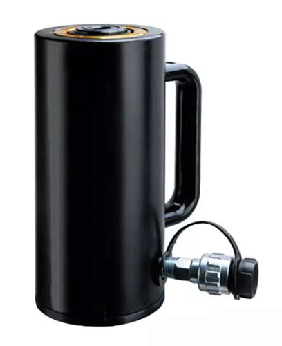 Домкрат гидравлический грузовой 100 т, ход 200 мм, алюминиевый ТЕХРИМ Домкрат гидравлический грузовой 100 т, ход 200 мм, алюминиевый ТЕХРИМ