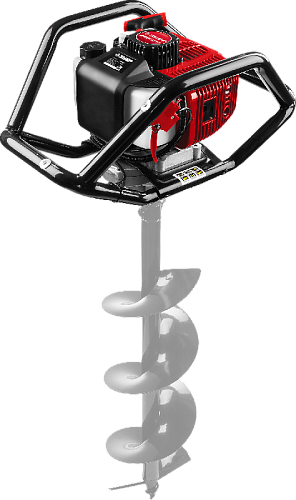 Мотобур (бензобур), d=60-250 мм, 52 см3, 2 оператора, ЗУБР Мотобур (бензобур), d=60-250 мм, 52 см3, 2 оператора, ЗУБР