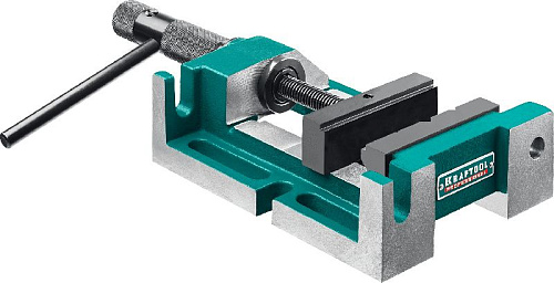 Тиски станочные неповоротные сверлильные L=100 мм, трехсторонние KRAFTOOL Тиски станочные неповоротные сверлильные L=100 мм, трехсторонние KRAFTOOL