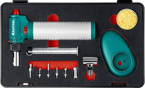 Паяльник газовый угловой 30-150 Вт, 1300°С KRAFTOOL MULTI TORCH Паяльник газовый угловой 30-150 Вт, 1300°С KRAFTOOL MULTI TORCH