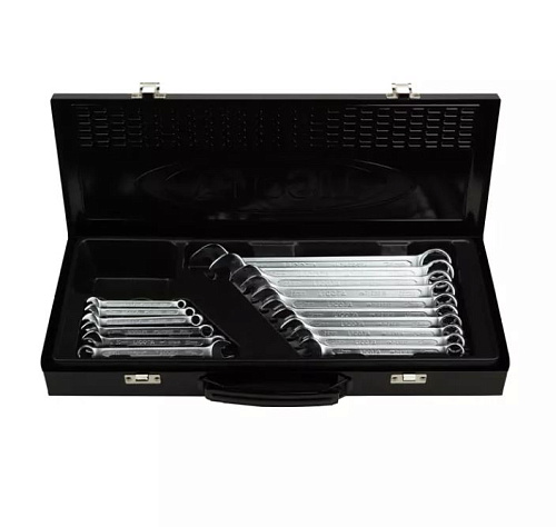 Набор ключей комбинированных 6-24 мм (16 шт) в металлаллическом кейсе Licota Набор ключей комбинированных 6-24 мм (16 шт) в металлаллическом кейсе Licota