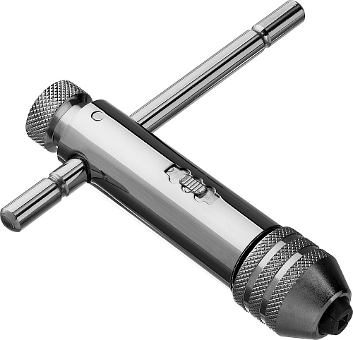 Вороток для метчиков Т-образный М6-М12 с трещоткой ЗУБР Вороток для метчиков Т-образный М6-М12 с трещоткой ЗУБР