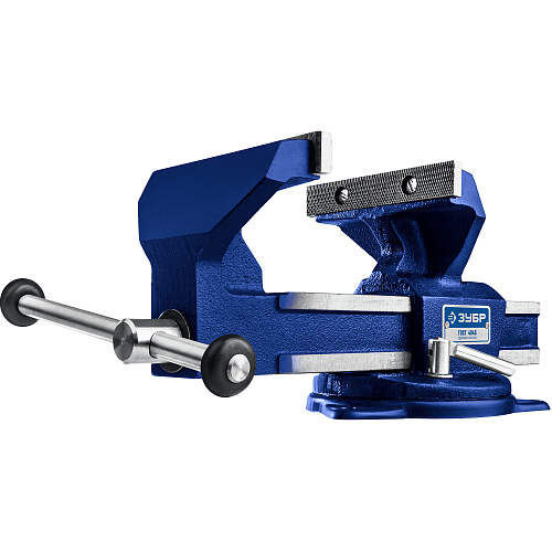 Тиски слесарные 80 мм поворотные, чугун ЗУБР ЭКСПЕРТ Тиски слесарные 80 мм поворотные, чугун ЗУБР ЭКСПЕРТ