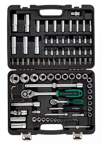 Набор инструмента 94 предм. (1/4", 1/2") GARWIN Набор инструмента 94 предм. (1/4", 1/2") GARWIN