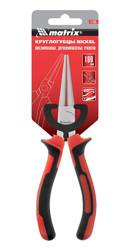 Круглогубцы 160 мм Matrix Nickel Круглогубцы 160 мм Matrix Nickel