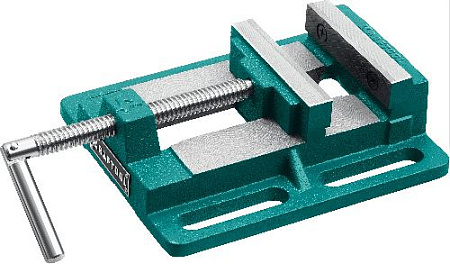 Тиски станочные неповоротные сверлильные L=100 мм KRAFTOOL Тиски станочные неповоротные сверлильные L=100 мм KRAFTOOL