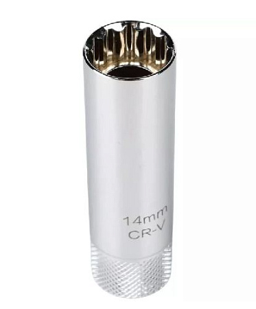 Головка свечная 3/8" 14 мм 12 гр. магнитная GARWIN PRO Головка свечная 3/8" 14 мм 12 гр. магнитная GARWIN PRO