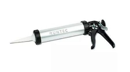 Пистолет для герметика 310 мл, закрытый алюминиевый корпус RUNTEC RT-BL800 Пистолет для герметика 310 мл, закрытый алюминиевый корпус RUNTEC RT-BL800