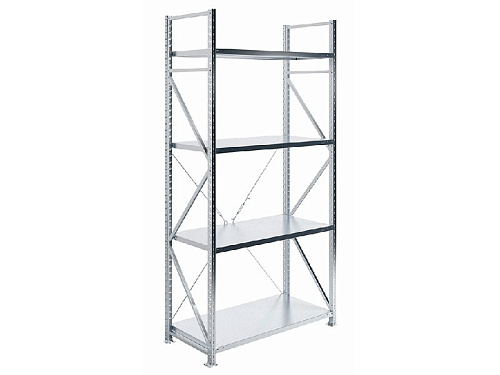 Стеллаж металлический MS U 2500x1200x600/4 Стеллаж металлический MS U 2500x1200x600/4