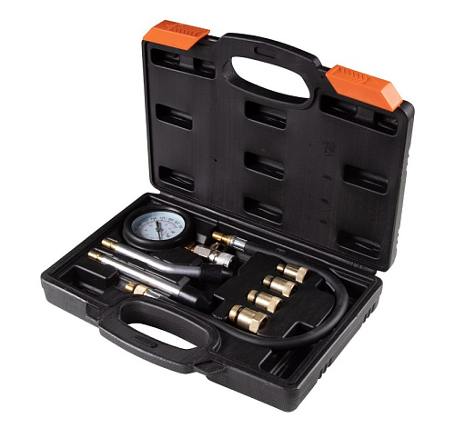 Компрессометр бензиновый 8 предм, в кейсе AFFIX Компрессометр бензиновый 8 предм, в кейсе AFFIX