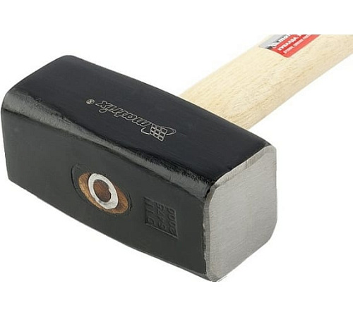 Кувалда 2,0 кг с деревянной рукояткой MATRIX Кувалда 2,0 кг с деревянной рукояткой MATRIX