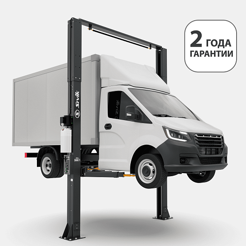 Подъемник 2-стоечный 5,0 т с верхней синхронизацией 4962 мм 380 В SIVIK ПГА-5000/1 Подъемник 2-стоечный 5,0 т с верхней синхронизацией 4962 мм 380 В SIVIK ПГА-5000/1