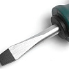 Отвертка с прямым шлицем SL6.0 40 мм ROSSVIK Отвертка с прямым шлицем SL6.0 40 мм ROSSVIK