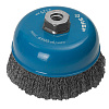Щетка чашечная 150 мм/М14 для УШМ витая стальная проволока 0,3 мм ЗУБР Щетка чашечная 150 мм/М14 для УШМ витая стальная проволока 0,3 мм ЗУБР