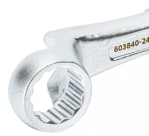 Ключ накидной односторонний 24 изогнутый усиленный GARWIN Ключ накидной односторонний 24 изогнутый усиленный GARWIN