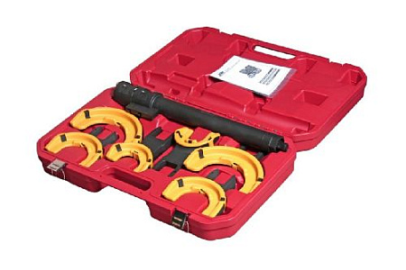 Стяжка пружин Макферсон 80-195 мм 7 предм. пневмопривод JTC Стяжка пружин Макферсон 80-195 мм 7 предм. пневмопривод JTC