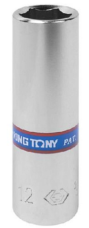 Головка торцевая глубокая 1/4" 12 мм, 6 гр., KING TONY 223512M Головка торцевая глубокая 1/4" 12 мм, 6 гр., KING TONY 223512M