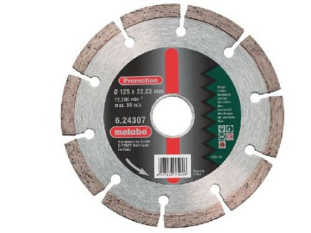 Круг отрезной алмазный 180*22,23 универсальный METABO Круг отрезной алмазный 180*22,23 универсальный METABO