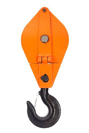 Блок монтажный однорольный с крюком TOR HQG(L) K1-0,5 т с откидной щекой (G) Блок монтажный однорольный с крюком TOR HQG(L) K1-0,5 т с откидной щекой (G)