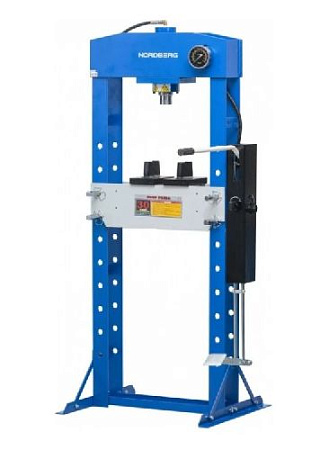 Пресс гидравлический 30 т ручной/ножной привод, сварная рама NORDBERG N3630F Пресс гидравлический 30 т ручной/ножной привод, сварная рама NORDBERG N3630F