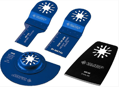 Набор насадок для реноватора 4 предм OIS-хвост. ЗУБР НР-4 UniLock Набор насадок для реноватора 4 предм OIS-хвост. ЗУБР НР-4 UniLock