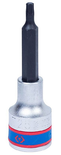 Головка торцевая со вставкой Torx 1/2" T25, 80 мм KING TONY 403325 Головка торцевая со вставкой Torx 1/2" T25, 80 мм KING TONY 403325