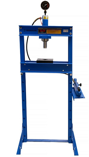 Пресс гидравлический 20 т ручной привод, синий ROSSVIK Пресс гидравлический 20 т ручной привод, синий ROSSVIK