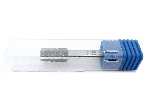 Борфреза цилиндрическая с торцевыми зубьями 8x20x64 мм, VHM, DC, форма B GARWIN Борфреза цилиндрическая с торцевыми зубьями 8x20x64 мм, VHM, DC, форма B GARWIN