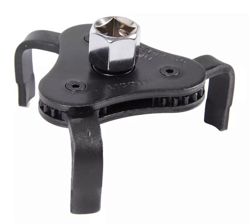 Съемник масляных фильтров краб 63-100 мм 3/8" с плоскими захватами Licota Съемник масляных фильтров краб 63-100 мм 3/8" с плоскими захватами Licota