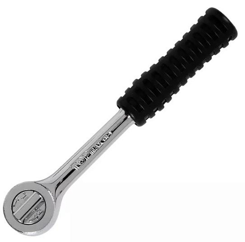 Трещотка 1/4" 143 мм, z=24 с круглой головкой CrV Licota Трещотка 1/4" 143 мм, z=24 с круглой головкой CrV Licota
