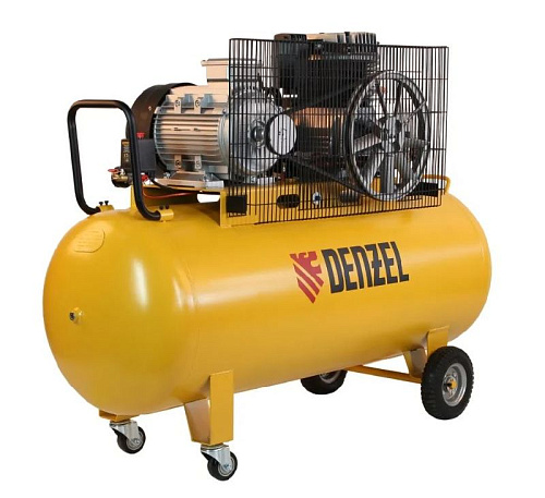 Компрессор масляный ременной 270 л, 5,5 кВт, 850 л/мин, 10 бар, 380 В Denzel BCI5500-T/270 Компрессор масляный ременной 270 л, 5,5 кВт, 850 л/мин, 10 бар, 380 В Denzel BCI5500-T/270
