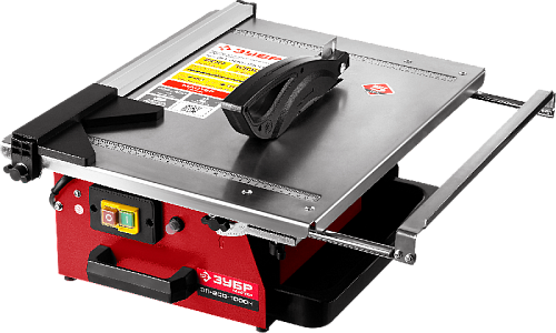 Плиткорез электрический настольный 200 мм, 1000 Вт ЗУБР Плиткорез электрический настольный 200 мм, 1000 Вт ЗУБР